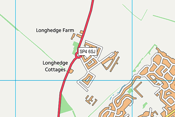 SP4 6SJ map - OS VectorMap District (Ordnance Survey) SP4 6SJ map - OS VectorMap District (Ordnance Survey)