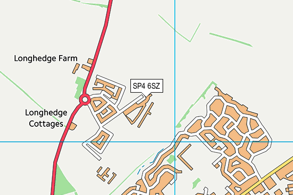 SP4 6SZ map - OS VectorMap District (Ordnance Survey) SP4 6SZ map - OS VectorMap District (Ordnance Survey)