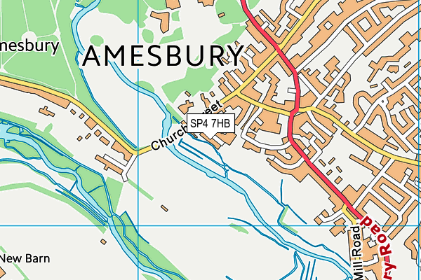 SP4 7HB map - OS VectorMap District (Ordnance Survey) SP4 7HB map - OS VectorMap District (Ordnance Survey)
