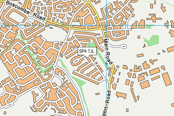 SP4 7JL map - OS VectorMap District (Ordnance Survey) SP4 7JL map - OS VectorMap District (Ordnance Survey)