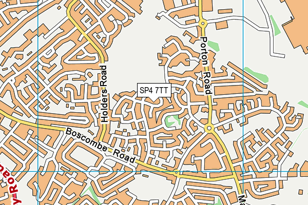 SP4 7TT map - OS VectorMap District (Ordnance Survey) SP4 7TT map - OS VectorMap District (Ordnance Survey)