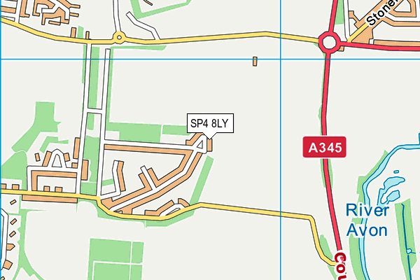 SP4 8LY map - OS VectorMap District (Ordnance Survey) SP4 8LY map - OS VectorMap District (Ordnance Survey)