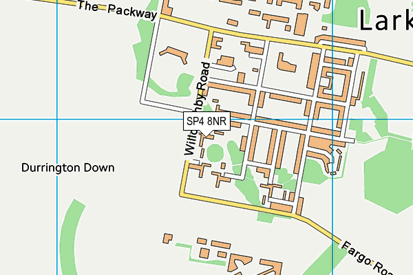 SP4 8NR map - OS VectorMap District (Ordnance Survey) SP4 8NR map - OS VectorMap District (Ordnance Survey)