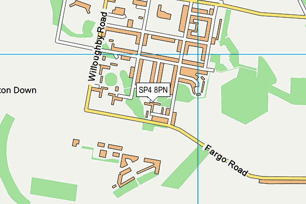 SP4 8PN map - OS VectorMap District (Ordnance Survey) SP4 8PN map - OS VectorMap District (Ordnance Survey)