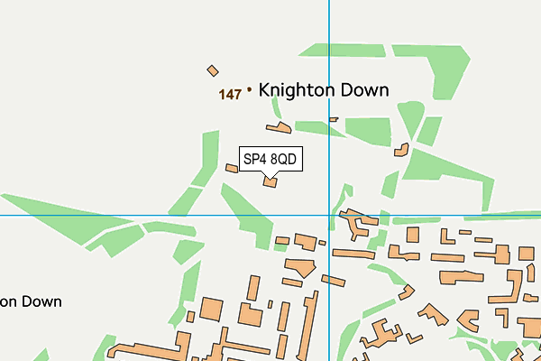 SP4 8QD map - OS VectorMap District (Ordnance Survey) SP4 8QD map - OS VectorMap District (Ordnance Survey)