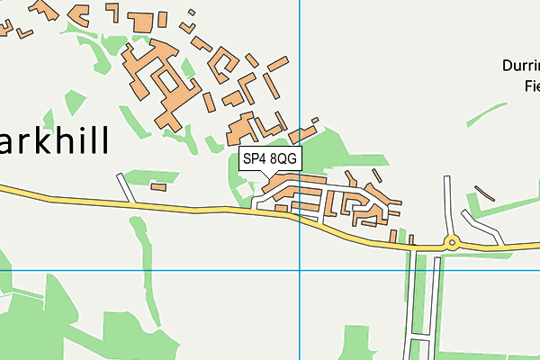 SP4 8QG map - OS VectorMap District (Ordnance Survey) SP4 8QG map - OS VectorMap District (Ordnance Survey)