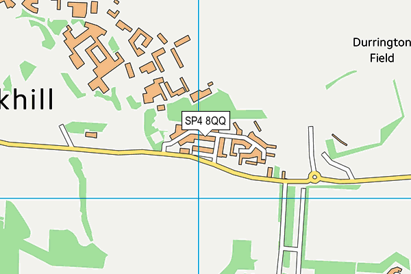 SP4 8QQ map - OS VectorMap District (Ordnance Survey) SP4 8QQ map - OS VectorMap District (Ordnance Survey)