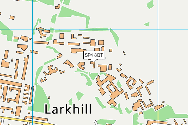 SP4 8QT map - OS VectorMap District (Ordnance Survey) SP4 8QT map - OS VectorMap District (Ordnance Survey)