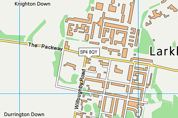 SP4 8QY map - OS VectorMap District (Ordnance Survey) SP4 8QY map - OS VectorMap District (Ordnance Survey)