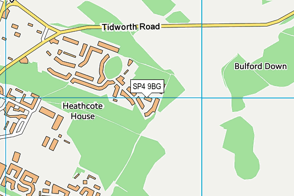 SP4 9BG map - OS VectorMap District (Ordnance Survey) SP4 9BG map - OS VectorMap District (Ordnance Survey)