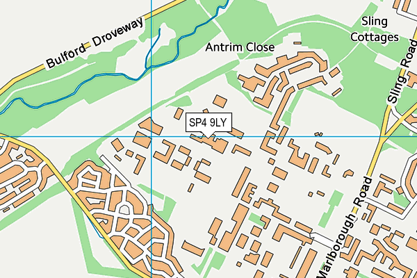 SP4 9LY map - OS VectorMap District (Ordnance Survey) SP4 9LY map - OS VectorMap District (Ordnance Survey)