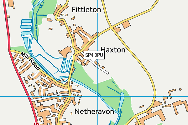SP4 9PU map - OS VectorMap District (Ordnance Survey) SP4 9PU map - OS VectorMap District (Ordnance Survey)