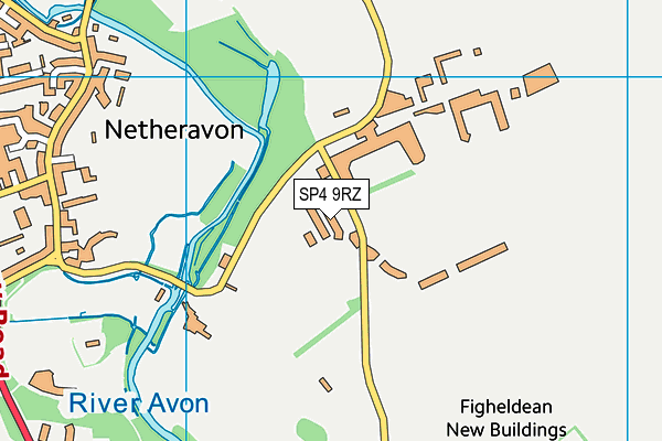 SP4 9RZ map - OS VectorMap District (Ordnance Survey) SP4 9RZ map - OS VectorMap District (Ordnance Survey)