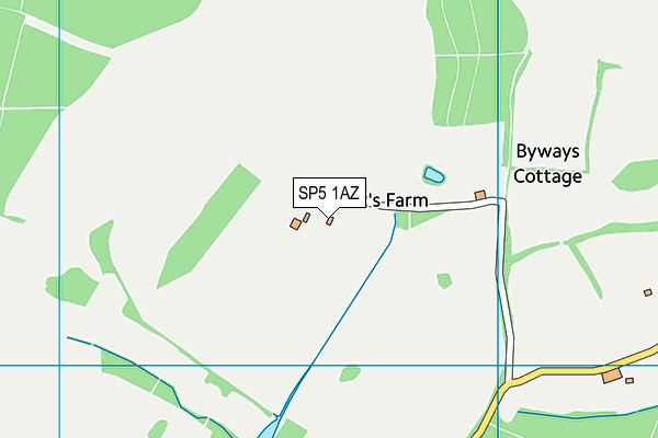 SP5 1AZ map - OS VectorMap District (Ordnance Survey) SP5 1AZ map - OS VectorMap District (Ordnance Survey)