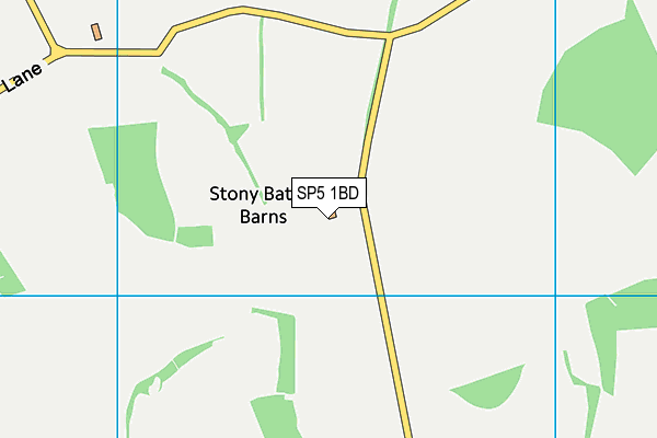 SP5 1BD map - OS VectorMap District (Ordnance Survey) SP5 1BD map - OS VectorMap District (Ordnance Survey)