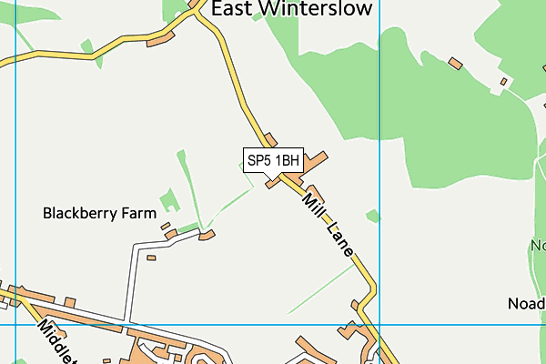 SP5 1BH map - OS VectorMap District (Ordnance Survey) SP5 1BH map - OS VectorMap District (Ordnance Survey)