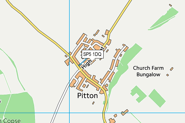 SP5 1DQ map - OS VectorMap District (Ordnance Survey) SP5 1DQ map - OS VectorMap District (Ordnance Survey)