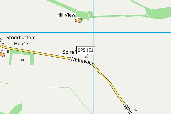 SP5 1EJ map - OS VectorMap District (Ordnance Survey) SP5 1EJ map - OS VectorMap District (Ordnance Survey)