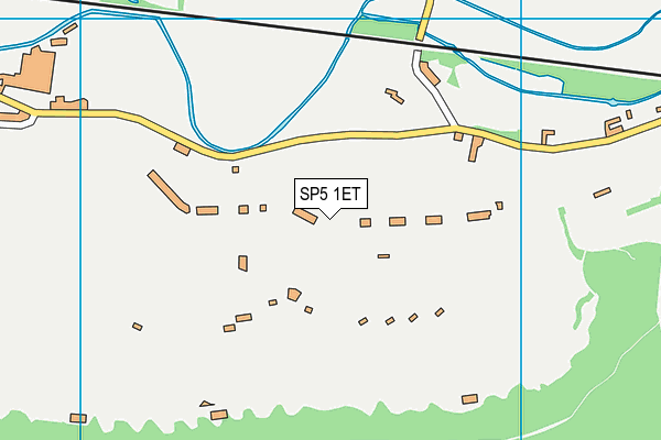 SP5 1ET map - OS VectorMap District (Ordnance Survey) SP5 1ET map - OS VectorMap District (Ordnance Survey)