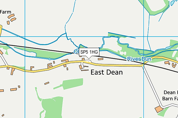SP5 1HG map - OS VectorMap District (Ordnance Survey) SP5 1HG map - OS VectorMap District (Ordnance Survey)