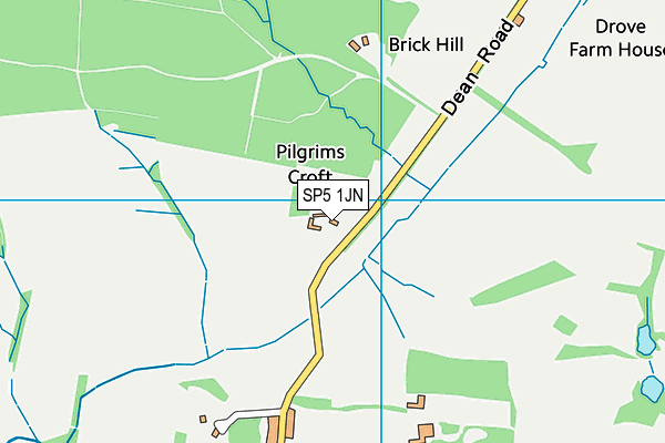 SP5 1JN map - OS VectorMap District (Ordnance Survey) SP5 1JN map - OS VectorMap District (Ordnance Survey)