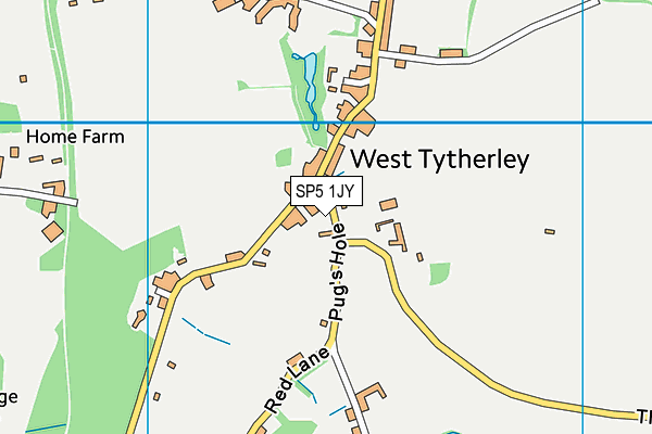 SP5 1JY map - OS VectorMap District (Ordnance Survey) SP5 1JY map - OS VectorMap District (Ordnance Survey)