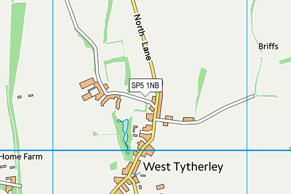 SP5 1NB map - OS VectorMap District (Ordnance Survey) SP5 1NB map - OS VectorMap District (Ordnance Survey)