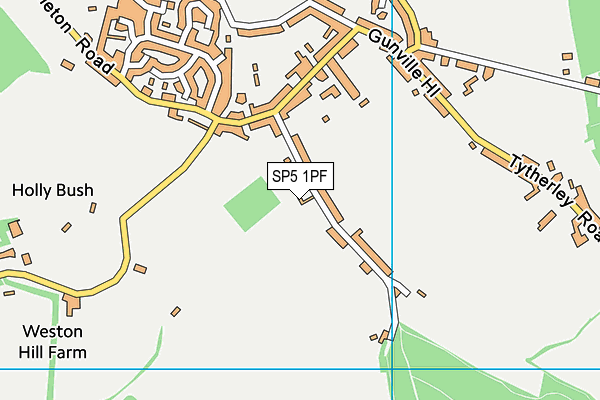 SP5 1PF map - OS VectorMap District (Ordnance Survey) SP5 1PF map - OS VectorMap District (Ordnance Survey)