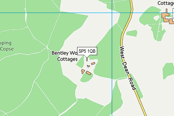 SP5 1QB map - OS VectorMap District (Ordnance Survey) SP5 1QB map - OS VectorMap District (Ordnance Survey)