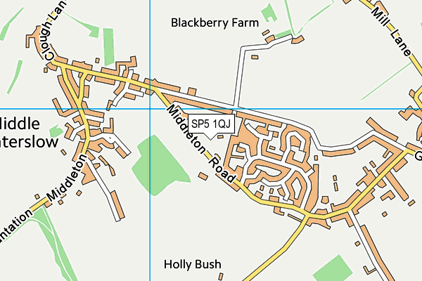 SP5 1QJ map - OS VectorMap District (Ordnance Survey) SP5 1QJ map - OS VectorMap District (Ordnance Survey)