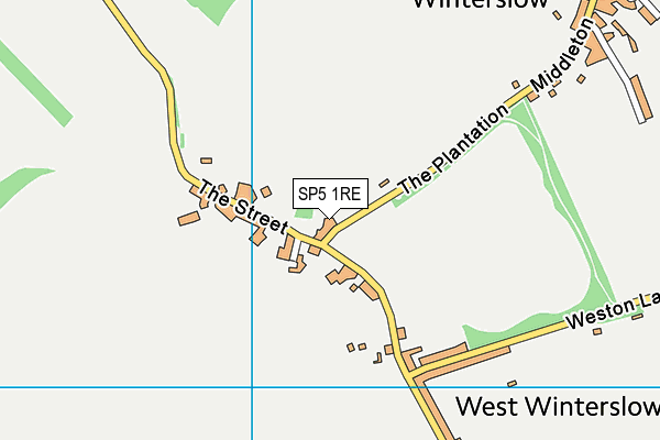 SP5 1RE map - OS VectorMap District (Ordnance Survey) SP5 1RE map - OS VectorMap District (Ordnance Survey)