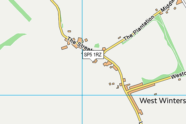 SP5 1RZ map - OS VectorMap District (Ordnance Survey) SP5 1RZ map - OS VectorMap District (Ordnance Survey)