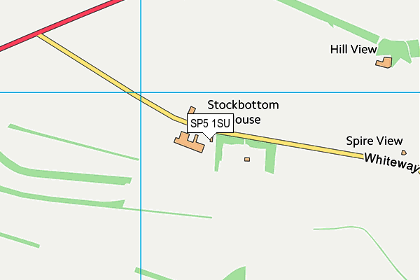 SP5 1SU map - OS VectorMap District (Ordnance Survey) SP5 1SU map - OS VectorMap District (Ordnance Survey)