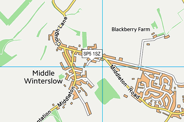 SP5 1SZ map - OS VectorMap District (Ordnance Survey) SP5 1SZ map - OS VectorMap District (Ordnance Survey)