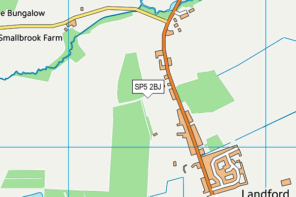 SP5 2BJ map - OS VectorMap District (Ordnance Survey) SP5 2BJ map - OS VectorMap District (Ordnance Survey)