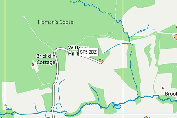SP5 2DZ map - OS VectorMap District (Ordnance Survey) SP5 2DZ map - OS VectorMap District (Ordnance Survey)