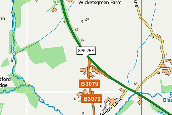 SP5 2EF map - OS VectorMap District (Ordnance Survey) SP5 2EF map - OS VectorMap District (Ordnance Survey)