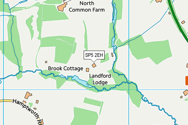 SP5 2EH map - OS VectorMap District (Ordnance Survey) SP5 2EH map - OS VectorMap District (Ordnance Survey)