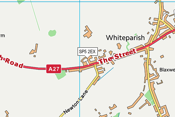 SP5 2EX map - OS VectorMap District (Ordnance Survey) SP5 2EX map - OS VectorMap District (Ordnance Survey)