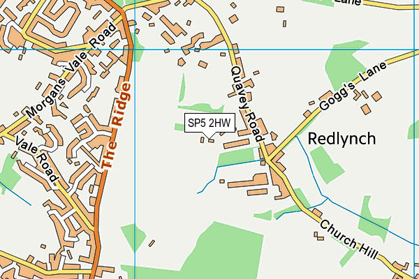 SP5 2HW map - OS VectorMap District (Ordnance Survey) SP5 2HW map - OS VectorMap District (Ordnance Survey)