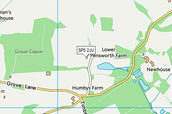 SP5 2JU map - OS VectorMap District (Ordnance Survey) SP5 2JU map - OS VectorMap District (Ordnance Survey)