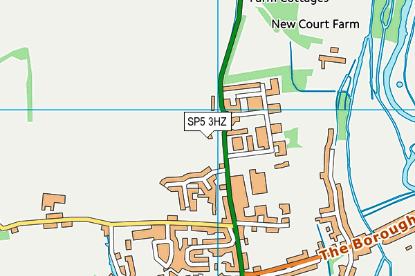 SP5 3HZ map - OS VectorMap District (Ordnance Survey) SP5 3HZ map - OS VectorMap District (Ordnance Survey)