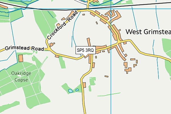 SP5 3RQ map - OS VectorMap District (Ordnance Survey) SP5 3RQ map - OS VectorMap District (Ordnance Survey)