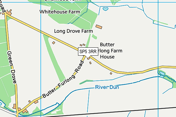 SP5 3RR map - OS VectorMap District (Ordnance Survey) SP5 3RR map - OS VectorMap District (Ordnance Survey)
