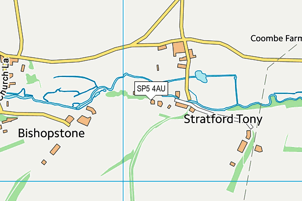 SP5 4AU map - OS VectorMap District (Ordnance Survey) SP5 4AU map - OS VectorMap District (Ordnance Survey)