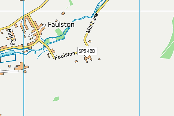 SP5 4BD map - OS VectorMap District (Ordnance Survey) SP5 4BD map - OS VectorMap District (Ordnance Survey)