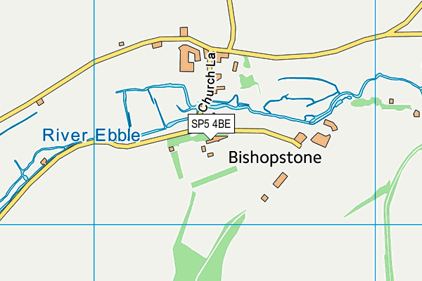 SP5 4BE map - OS VectorMap District (Ordnance Survey) SP5 4BE map - OS VectorMap District (Ordnance Survey)