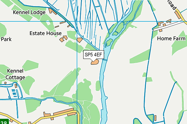 SP5 4EF map - OS VectorMap District (Ordnance Survey) SP5 4EF map - OS VectorMap District (Ordnance Survey)