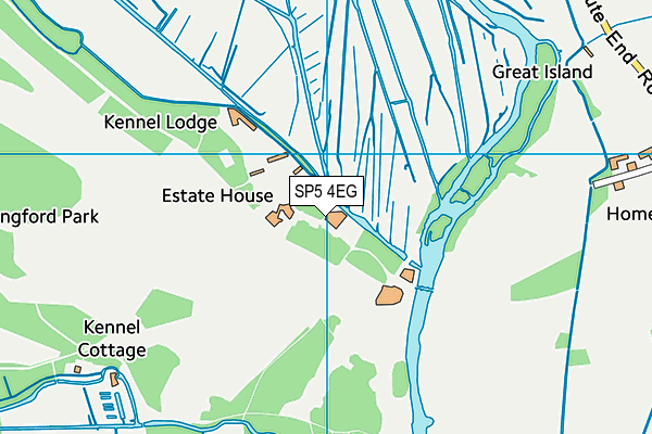 SP5 4EG map - OS VectorMap District (Ordnance Survey) SP5 4EG map - OS VectorMap District (Ordnance Survey)