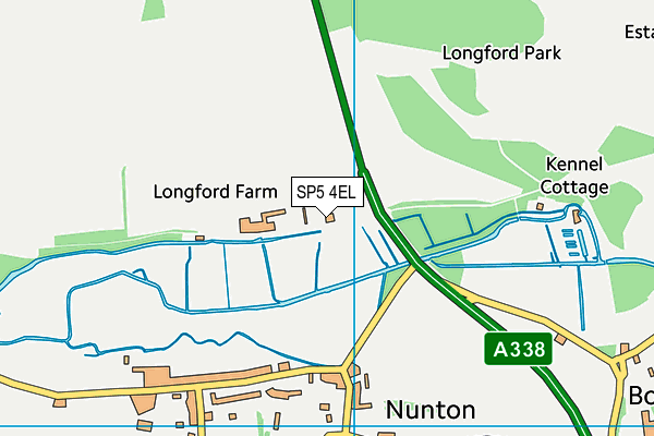 SP5 4EL map - OS VectorMap District (Ordnance Survey) SP5 4EL map - OS VectorMap District (Ordnance Survey)